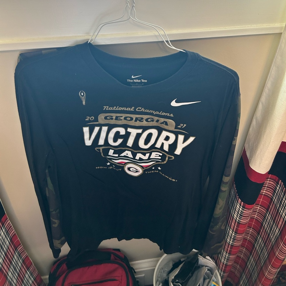 UGA 2021 football national champions long sleeve shirt